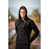 MEN'S SWEATSHIRT HOODED MOHICANS 108.BLACK