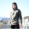 MEN'S SWEATSHIRT HOODED MOHICANS 108.KHAKI
