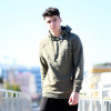 MEN'S SWEATSHIRT HOODED MOHICANS 108.KHAKI