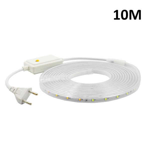 LED Ταινία Αδιάβροχη IP65 10m με 13 Προγράμματα RGB 220V
