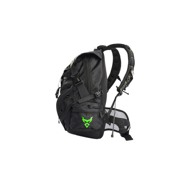 Σακίδιο Πλάτης 58L Αναβάτη Μοτοσικλέτας Moto Centric 11-MC-0099  Μαύρο Γκρι