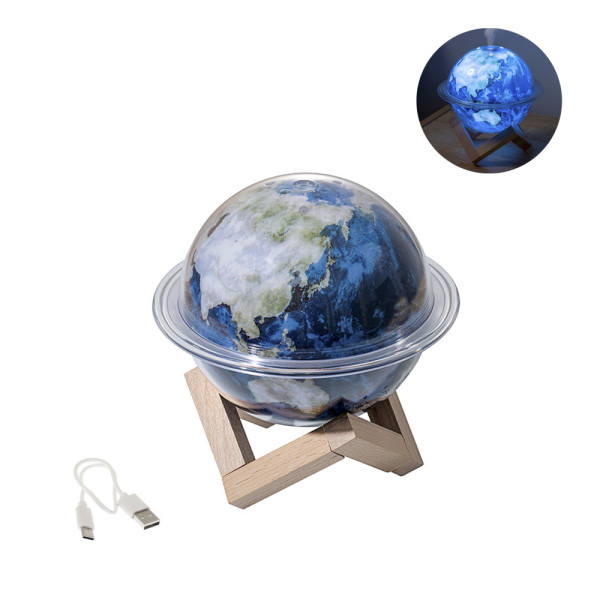 Επαναφορτιζόμενος Υγραντήρας - Diffuser Αρωματοθεραπείας με Φως και 3 Λειτουργίες Φωτισμού Galaxy Humidifier