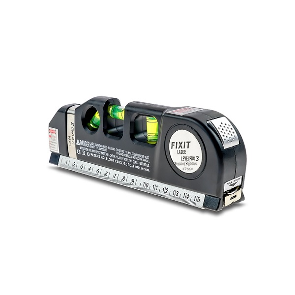 Γραμμικό Αλφάδι Laser Κόκκινης Δέσμης 14242-06-1 Μαύρο