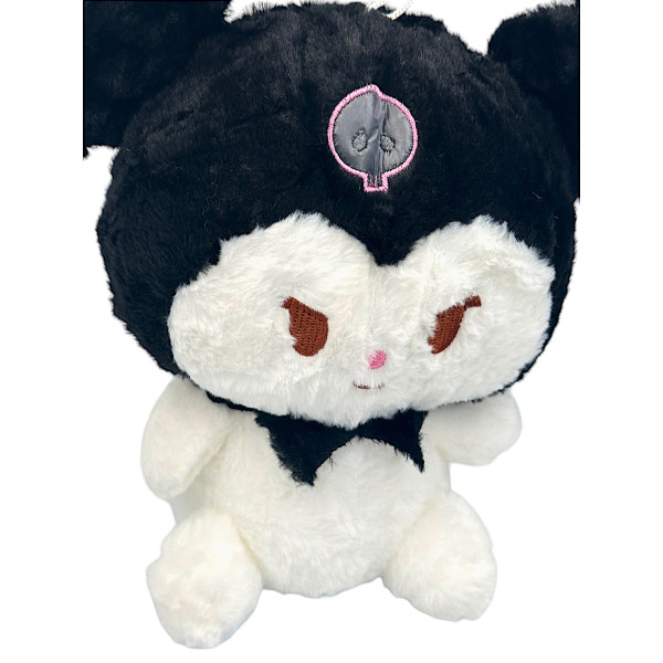 Plush Sanrio Kuromi Hello Kitty 20cm 1440-1360-4 Black