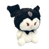 Plush Sanrio Kuromi Hello Kitty 20cm 1440-1360-4 Black