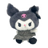 Plush Sanrio Kuromi Hello Kitty 20cm 1440-217-1 Gray