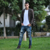 ΑΝΔΡΙΚΟ ΠΑΝΤΕΛΟΝΙ SKINNY JEANS ΦΘΟΡΑ MOHICANS 16-1551 ΜΠΛΕ