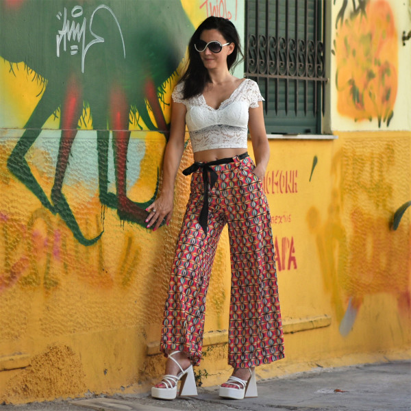 TROUSERS BELL MOHICANS 1639 PINK