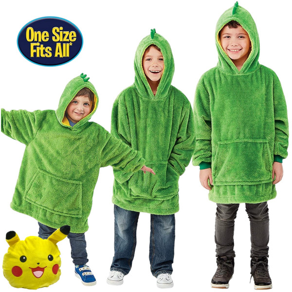 Children's Plush Pokemon that turns into a Sweatshirt 1440-6969 Yellow
