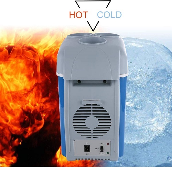 Ηλεκτρικό Φορητό Ψυγείο Ψύξης και Θέρμανσης 7,5 Λίτρων για το Αυτοκίνητο 12V