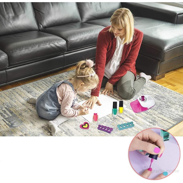 Nail Dryer - Nail Glam Salon 18284A Τρελό Κορίτσι