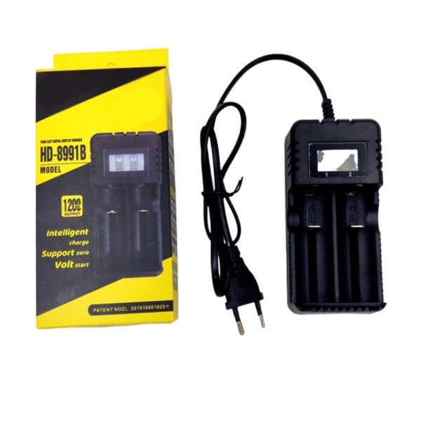 Φορτιστής 2 Μπαταριών Li-ion Α18610-12