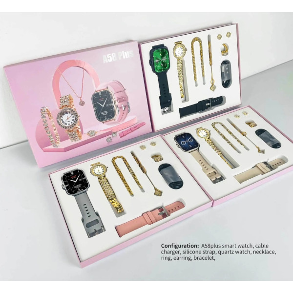 Smartwatch A58 5 in 1 18739-4 Pink