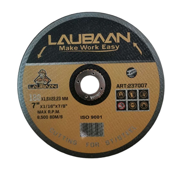 Δίσκος κοπής σιδήρου 180x1.6x22.2mm 8500rpm 237007