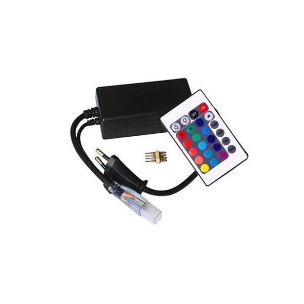 Τροφοδοτικό με δέκτη IR και τηλεχειριστήριο για Shine decor ταινίες 5050RGB Led light strip RZ-0135