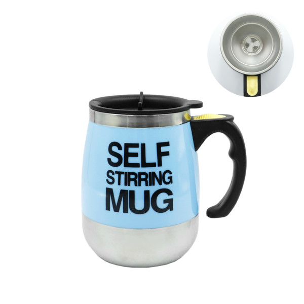 Κούπα 450ml με Αυτόματο Αναδευτήρα και Καπάκι Self Stirring Mug