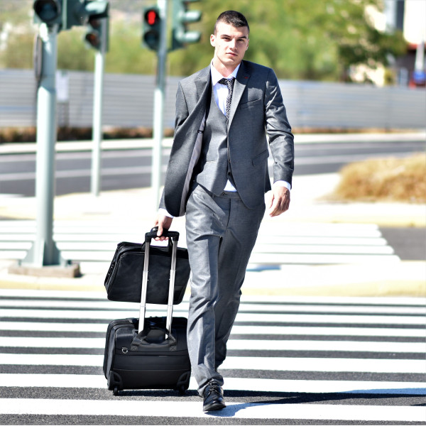 MEN'S SUIT MOHICANS 2002 GRAY