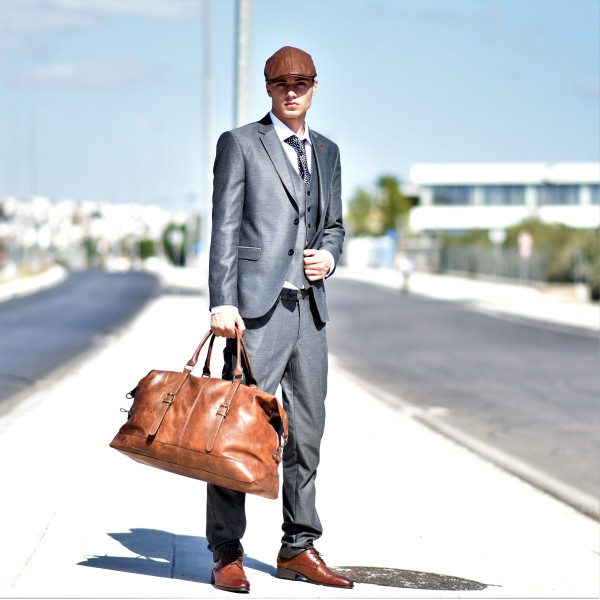 MEN'S SUIT MOHICANS 2002 GRAY