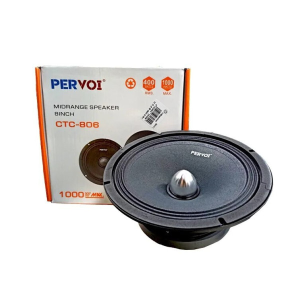 Ηχείο Αυτοκινήτου Midrange 8" 400W RMS CTC-806 1τμχ