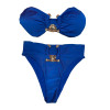 SWIMWEAR BIKINI HIGH-WAISTED MOHICANS 2063H BLUE