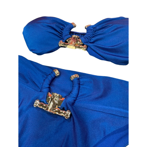 SWIMWEAR BIKINI HIGH-WAISTED MOHICANS 2063H BLUE