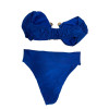SWIMWEAR BIKINI HIGH-WAISTED MOHICANS 2063H BLUE