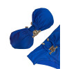 SWIMWEAR BIKINI HIGH-WAISTED MOHICANS 2063H BLUE