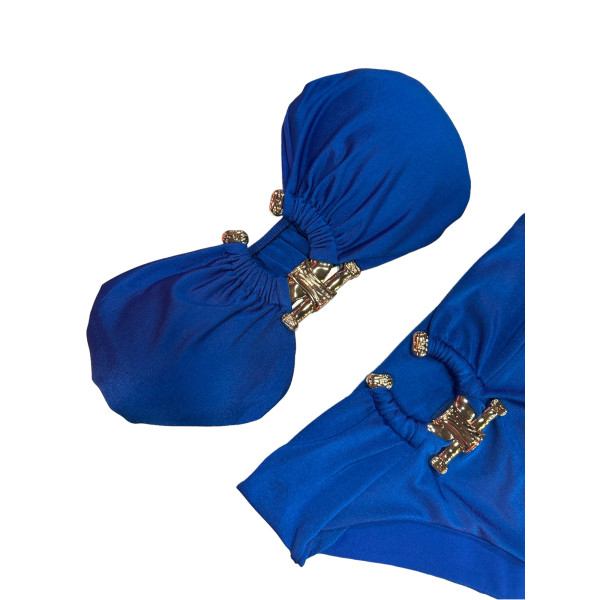 SWIMWEAR BIKINI HIGH-WAISTED MOHICANS 2063H BLUE