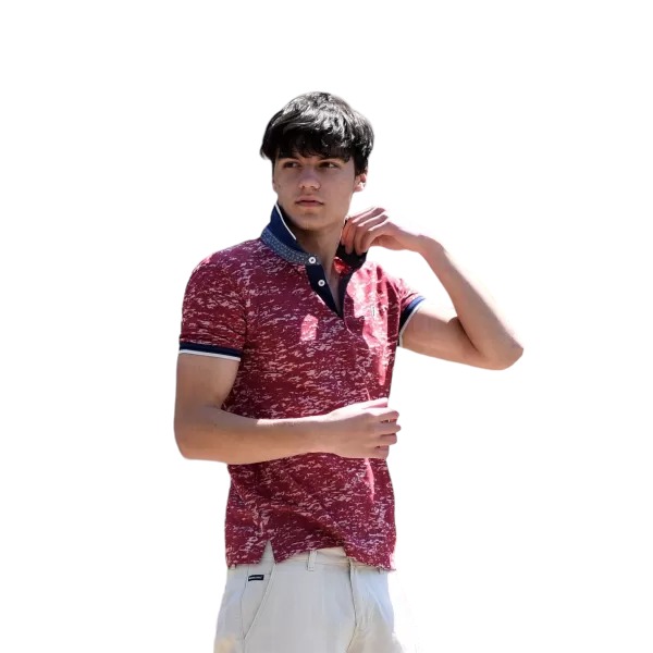 ΑΝΔΡΙΚΟ POLO SHIRT MOHICANS 209.ΜΠΟΡΝΤΟ