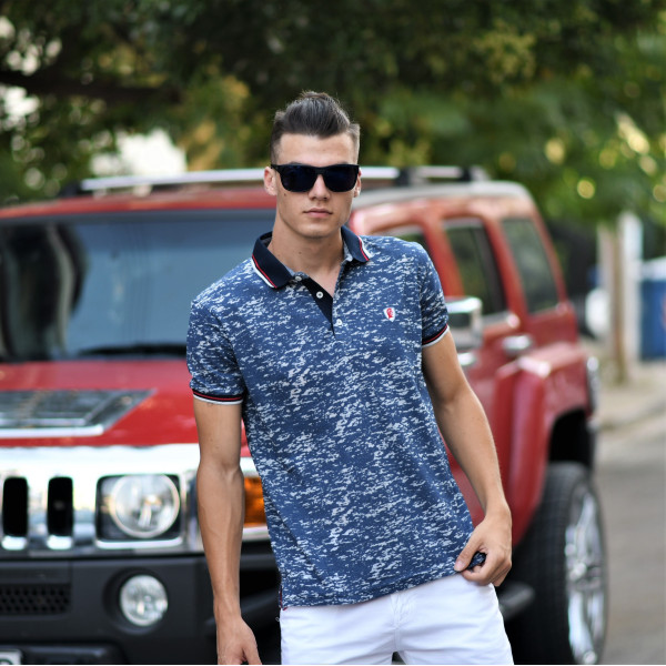 ΑΝΔΡΙΚΟ POLO SHIRT MOHICANS 209.ΙΝΤΙΓΚΟ