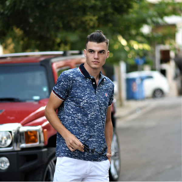 ΑΝΔΡΙΚΟ POLO SHIRT MOHICANS 209.ΙΝΤΙΓΚΟ