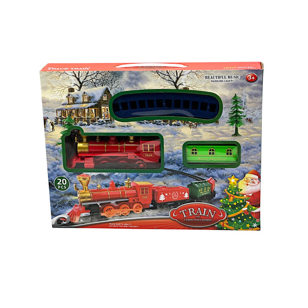 Christmas Train with Sound Light for 3+ Years 1018-6A