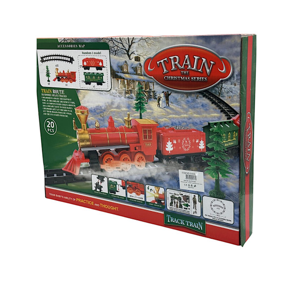 Τρένο Χριστουγεννιάτικο με Ήχο Φως για 3+ Ετών 1018-6Α