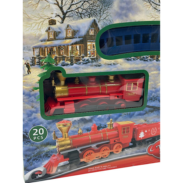 Christmas Train with Sound Light for 3+ Years 1018-6A