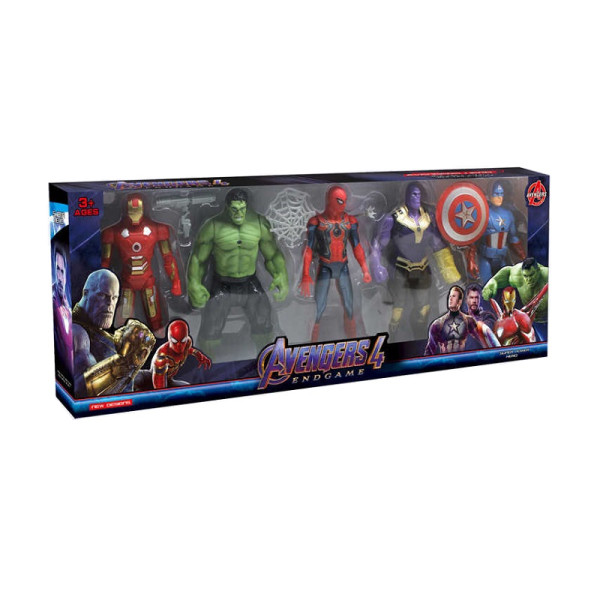 Marvel Avengers Titan Heroes Series Multipack Collection 5τεμ για 4+ Ετών 20εκ 2105