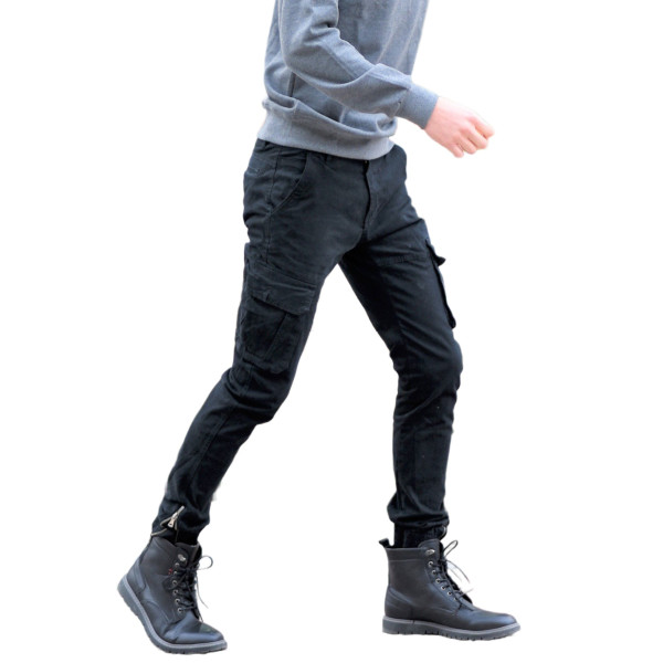 TROUSERS CARGO MOHICANS 2151 BLACK