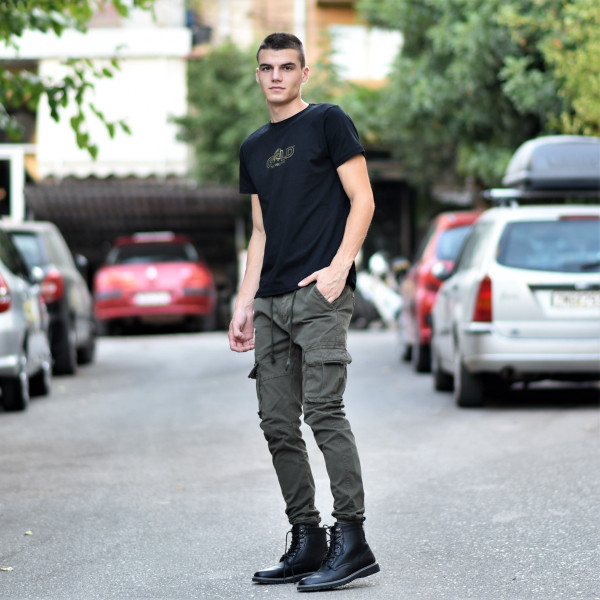 TROUSERS CARGO MOHICANS YL2155 KHAKI
