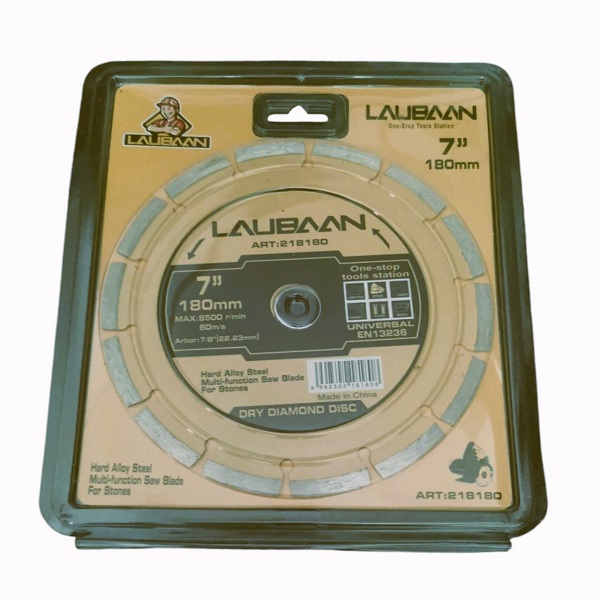 Δίσκος κοπής διαμαντέ οικοδομικών υλικών 180mm 8500rpm 218180