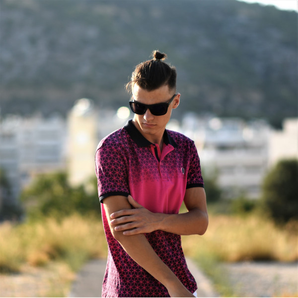 ΑΝΔΡΙΚΟ POLO SHIRT MOHICANS 219.ΦΟΥΞΙΑ