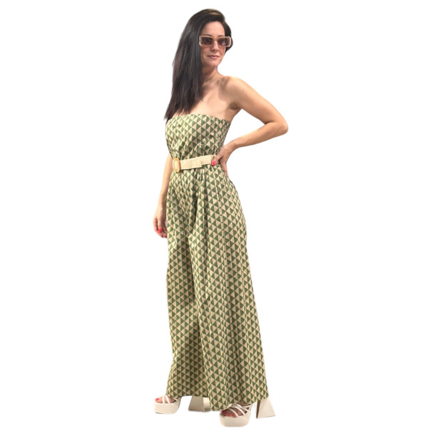 ΟΛΟΣΩΜΗ ΠΑΝΤΕΛΟΝΑ ΚΑΜΠΑΝΑ STRAPLES MOHICANS 2219 ΜΠΕΖ ΧΑΚΙ