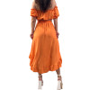 ΓΥΝΑΙΚΕΙΟ ΣΕΤ ΦΟΥΣΤΑ MAXI ΜΕ ΤΟΠ ΜΠΟΥΣΤΑΚΙ MOHICANS 22197 ΠΟΡΤΟΚΑΛΙ