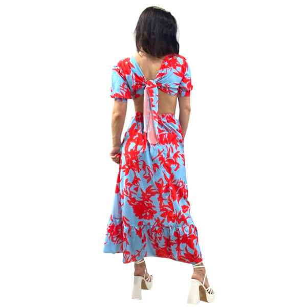 ΓΥΝΑΙΚΕΙΟ ΦΟΡΕΜΑ MAXI MOHICANS 22213 ΣΙΕΛ