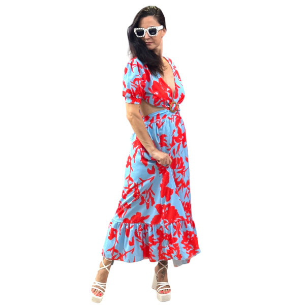 ΓΥΝΑΙΚΕΙΟ ΦΟΡΕΜΑ MAXI MOHICANS 22213 ΠΡΑΣΙΝΟ