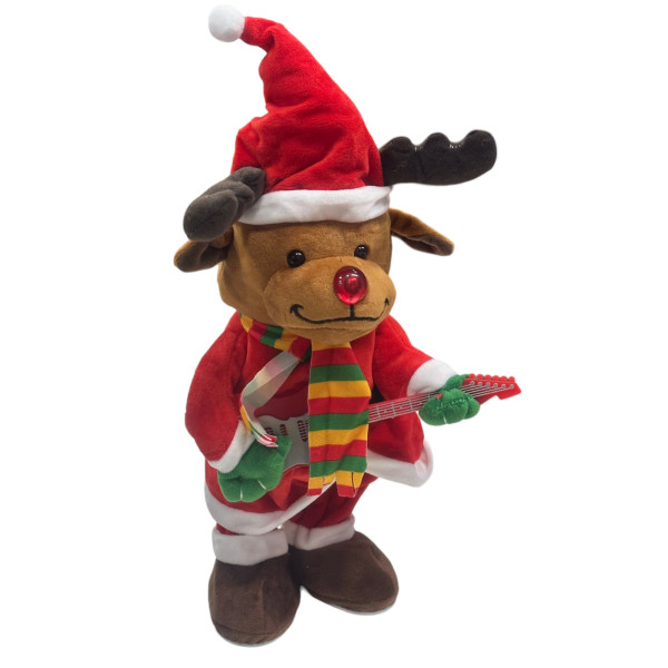 Χριστουγεννιάτικο Διακοσμητικό Ελαφάκι 2793-56 Κόκκινο