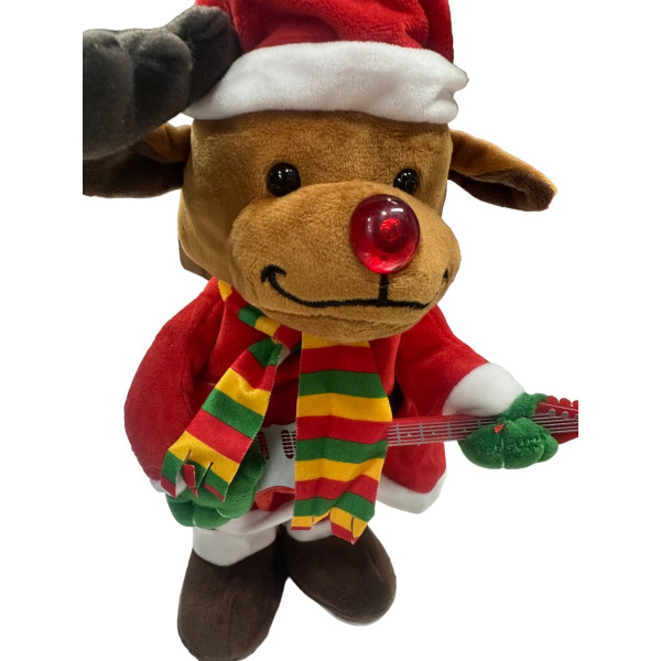 Χριστουγεννιάτικο Διακοσμητικό Ελαφάκι 2793-56 Κόκκινο