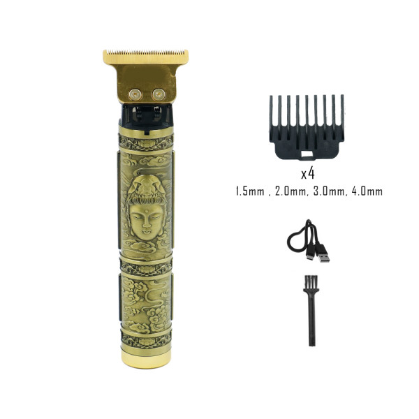 Επαναφορτιζόμενη Ξυριστική Μηχανή Προσώπου CX-174 Χρυσή
