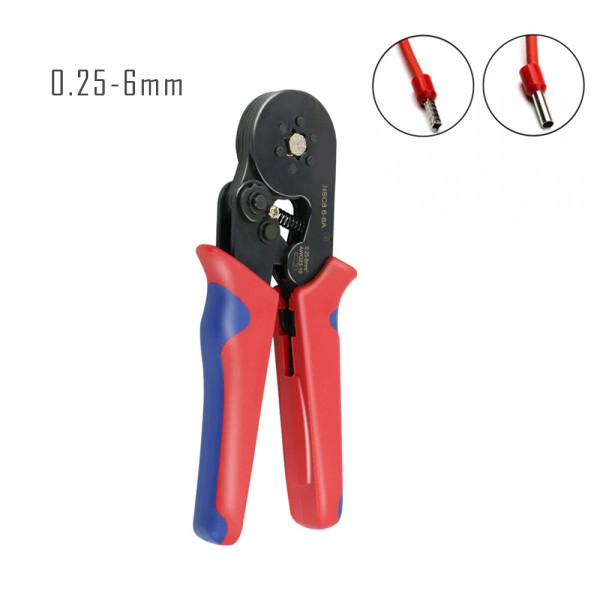 Αυτορυθμιζόμενη Πρέσα για Σωληνωτούς Ακροδέκτες Καλωδίων 0.25-6mm HSC8 6-6A