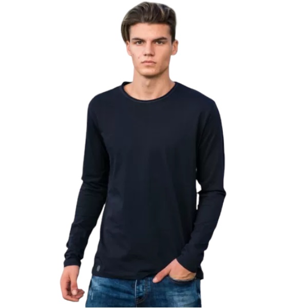 MEN'S T-SHIRT LONG-SLEEVES MOHICANS 303 BLUE