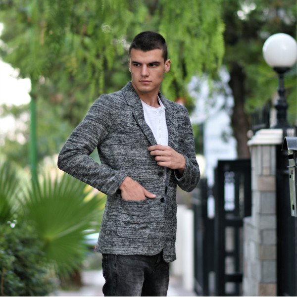 MEN'S BLAZERS MOHICANS 317 GRAY