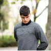 MEN  POLO BLOUSE WITH STRIPED MOHICANS 318 GRΑΥ